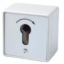 Contacteur &agrave; cl&eacute; pour demi - cylindre profil europ&eacute;en