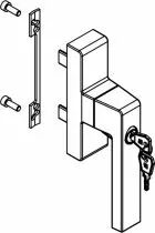 Crémone Kora à clé réversible