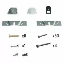 Kit pour porte &agrave; galandage - Sillage Int&eacute;gral - complet