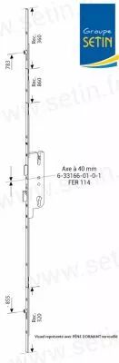 Fermeture lat�rale europa R2 - R4