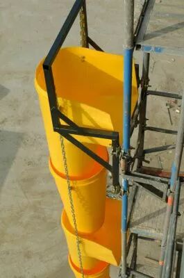 Support de goulotte pour �chafaudage