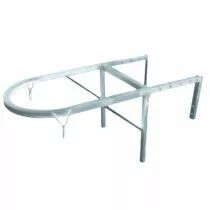 Cadre de d&eacute;part r&eacute;glable pour goulottes d'&eacute;vacuation