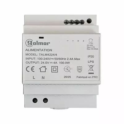 Alimentation non secourue 24 Vcc - 4 modules