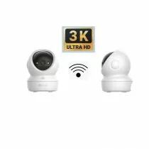 Cam&eacute;ra int&eacute;rieure wifi motoris&eacute;e H6c 3K