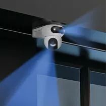 Cam&eacute;ra motoris&eacute;e filaire &agrave; double objectif 4G H90 Dual 2K/2K+