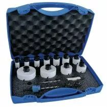 Coffret EASYCONNECT 17 pi&egrave;ces - Scies cloches Bim&eacute;tal M42