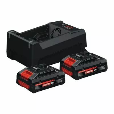 Pack 2 batteries + chargeur Expert EXBA 18 V