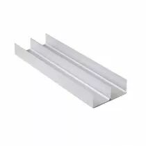 Profil aluminium range couvert largeur 150 mm