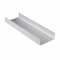 Profil aluminium range couvert largeur 150 mm