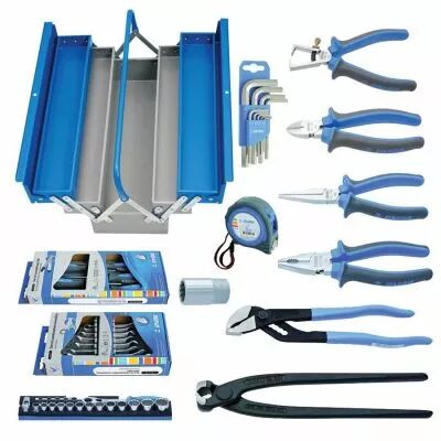 Composition Unior caisse � outils m�tal 50 outils