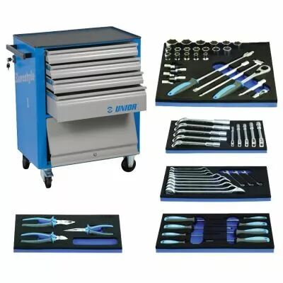 Servante de m�canicien 940E1 - 62 outils