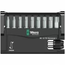 Coffret 9 embouts Bit-Checks&reg; Torx + porte-embout