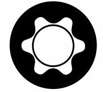 Empreinte Torx&reg; 3867/1 Inox