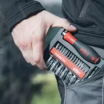 Jeu d'embouts et cl&eacute;s &agrave; douille 1/4  24 pi&egrave;ces