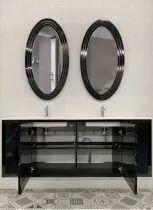 Tubulure lavabo double Connectic gain de place bi-mati&egrave;re