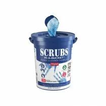 Chiffon impr&eacute;gn&eacute; pour les mains