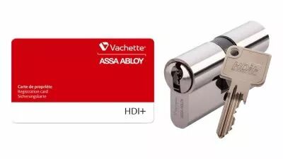 Cylindre double HDI+ | 4 cl�s vari�es A2P*