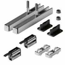 Ferrure de porte coulissante bois hawa Junior - 80 kg