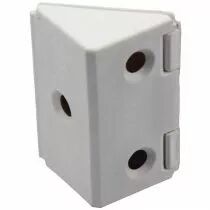 Taquet d'assemblage plastique en applique - livr&eacute; avec couvercle