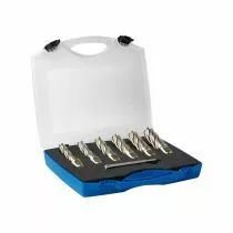 Coffret de 6 fraises &agrave; carotter Weldon + &eacute;jecteur