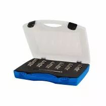 Coffret de 6 fraises &agrave; carotter Quickin + &eacute;jecteur