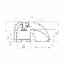 Poign&eacute;es ventouses BO 600 RP
