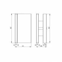 Ventouse &eacute;lectromagn&eacute;tique - force 250 kg