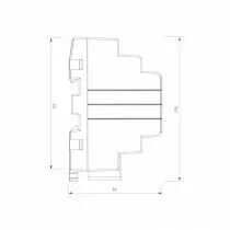 Alimentation non secourue - 3 modules