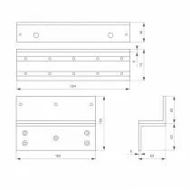 L & Z pour ventouse EMS1200C 600 kg