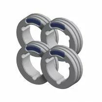 Jeu de 4 galets moteur type F pour postes Gys et Lincoln