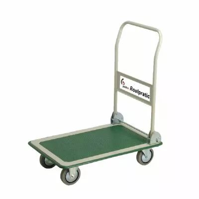 Plateau sur roulettes roulpratic vert