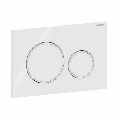 Plaque de commande Simga 20 ronde double touche
