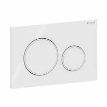 Plaque de commande Simga 20 ronde double touche