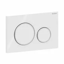 Plaque de commande Simga 20 ronde double touche