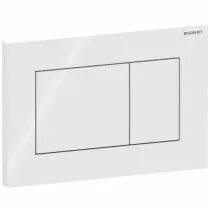 Plaque de commande Simga 01 carr&eacute;e double touche