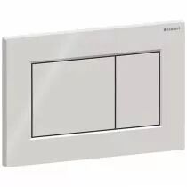 Plaque de commande Simga 01 carr&eacute;e double touche