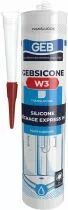 Silicone sanitaire W3 Gebsicone - multi-supports