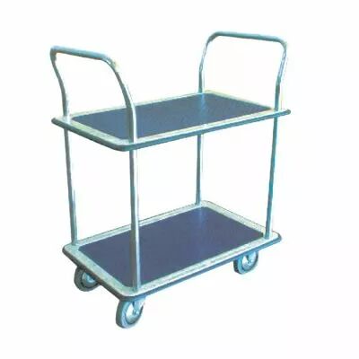 Servante acier 2 plateaux antid�rapants - charge 200 kg