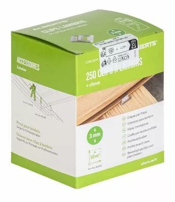 Clips n�3 + clous galvanis�s