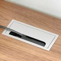 Passe-c&acirc;bles rectangulaire &agrave; encastrer