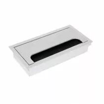 Passe-c&acirc;bles rectangulaire &agrave; encastrer