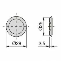Ferrure fixation meuble haut invisible r&eacute;versible