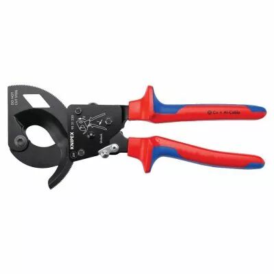 Coupe-c�ble (principe du cliquet)