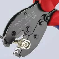 Pince &agrave; sertir KNIPEX PreciForce pour connecteurs coaxiaux