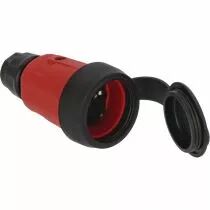 Prise &eacute;lectrique femelle (prolongateur) 2P+T