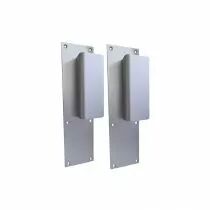 Poign&eacute;es sur plaques pour portes pali&egrave;res dimensions 250 x 70 mm
