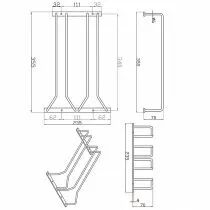 R&acirc;teliers &agrave; verres 