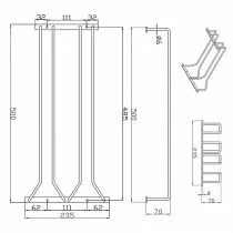 R&acirc;teliers &agrave; verres 