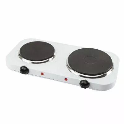 R�chaud �lectrique blanc 2 feux