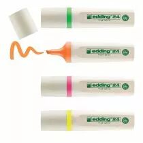 Bo&icirc;te de 4 surligneurs E-24 Ecoline - 2-5 mm